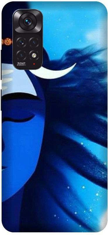 SAVETREE Back Cover for Mi Redmi Note 11, Mahadev, Bholenath  (Multicolor, 3D Case, Pack of: 1)