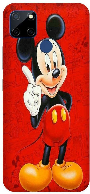 Enna Traders Back Cover for Realme C12( Mickey mouse) PRINTED BACK COVER  (Multicolor, Waterproof, Pack of: 1)