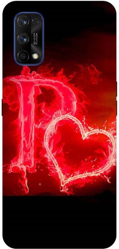 URCHIN Back Cover for Realme 7 P letter, Letter P, P word, P name, p  (Multicolor, Shock Proof, Pack of: 1)