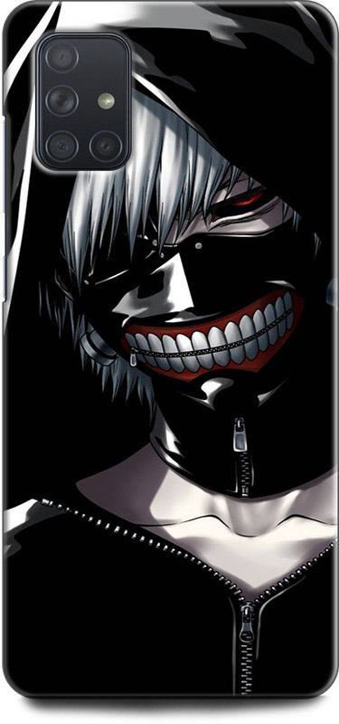 Afterglow Back Cover for SAMSUNG Galaxy A51 TOKYO GHOUL, KENEKI, ANIME, GHOUL, SUPERPOWER, HEROS, SKULL, DARK  (Multicolor, Shock Proof, Pack of: 1)