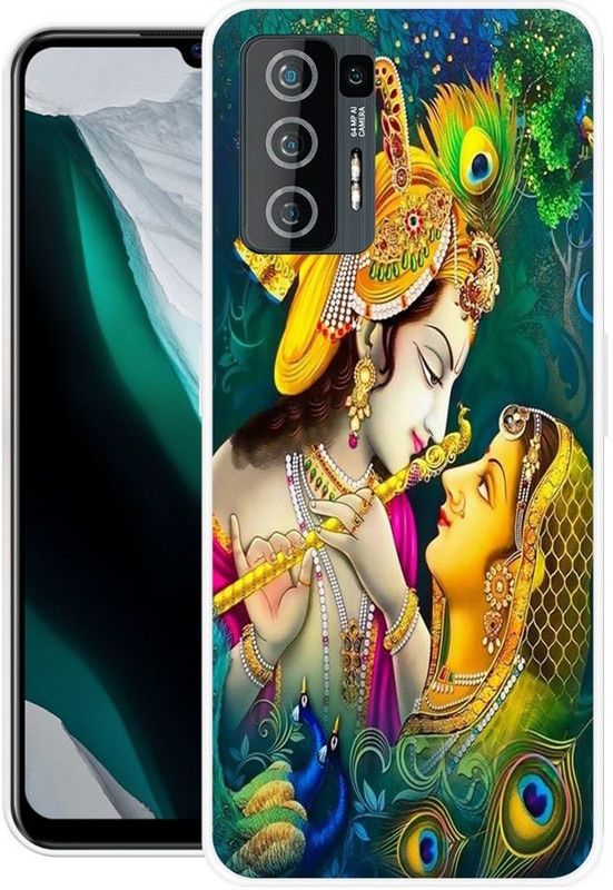 Krtagy Back Cover for Lava Agni 5G  (Multicolor, Dual Protection, Silicon, Pack of: 1)