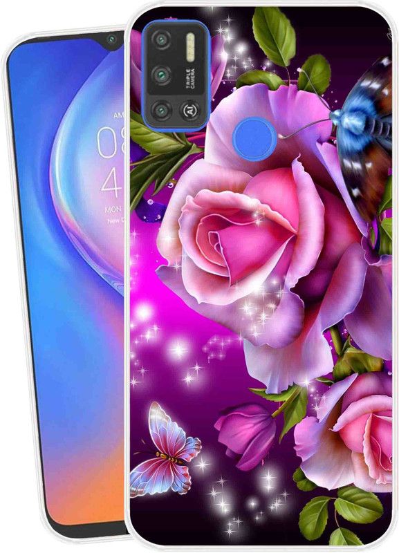 MKprint Back Cover for Tecno Spark 6 Air  (Multicolor, Flexible, Silicon, Pack of: 1)