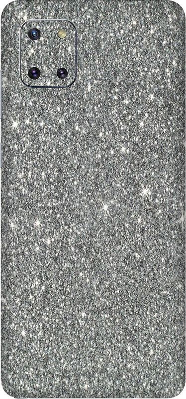 Gizmo Wraps Samsung Galaxy Note 10 Lite Mobile Skin  (Glitter Silver Pattern)