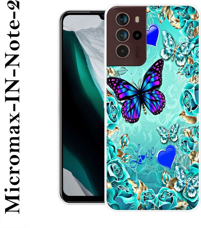 Sswastik Back Cover for Micromax in Note 2  (Blue, Grip Case, Silicon)