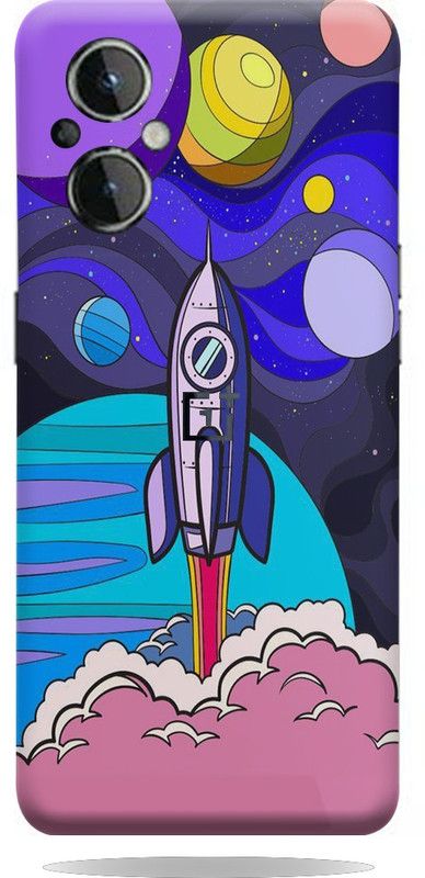 Skins Factory Rocker2 Mobile Back Skin & Guard, One Plus Nord N20 5G Mobile Skin  (Rocker2 Skin With Super matte finish)