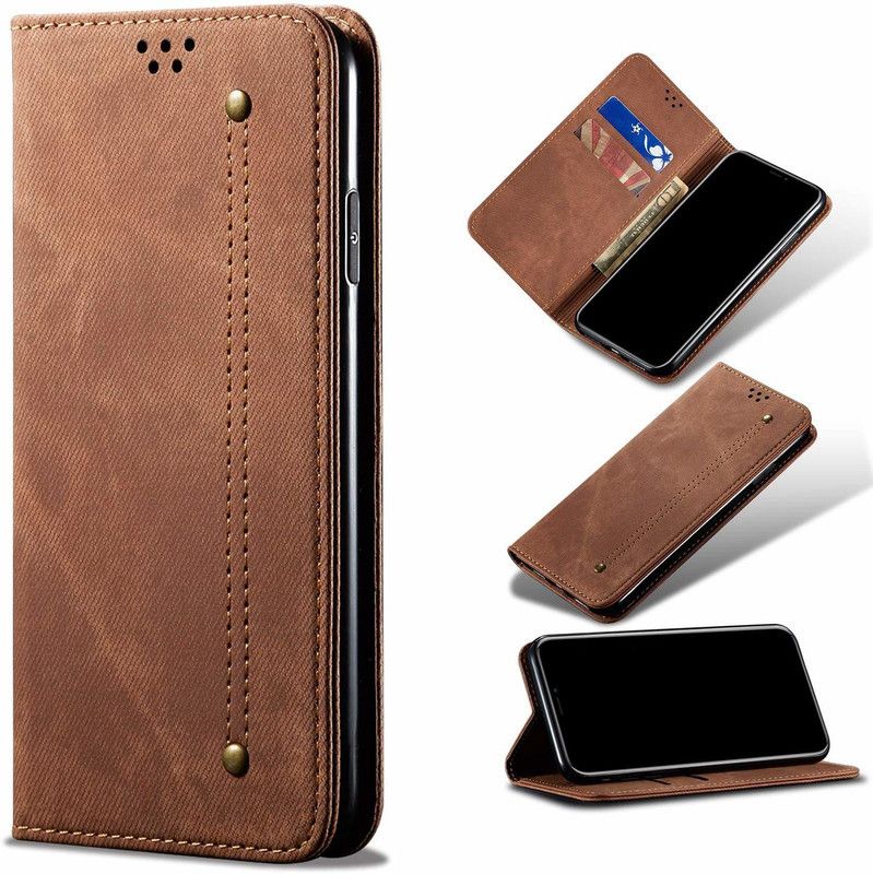 HEAVY DUTY Flip Cover for OnePlus 9R / 1+9R / One Plus 9R  (Brown, Magnetic Case, Pack of: 1)