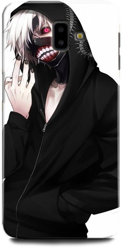 Afterglow Back Cover for SAMSUNG Galaxy J6 Plus TOKYO GHOUL, KENEKI, ANIME, GHOUL, SUPERPOWER, HEROS, SKULL, DARK  (Multicolor, Shock Proof, Pack of: 1)