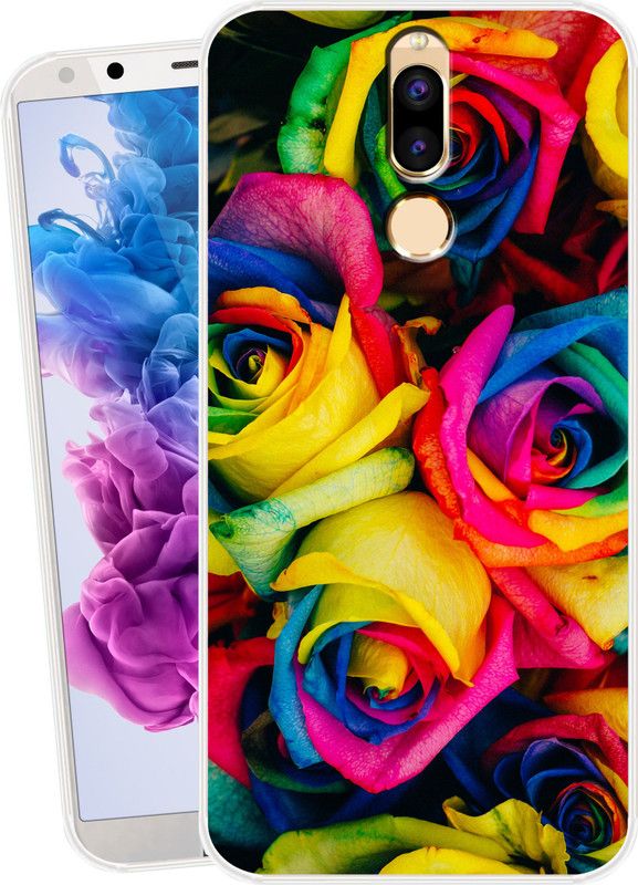 MKprint Back Cover for Honor 9i  (Multicolor, Flexible, Silicon, Pack of: 1)