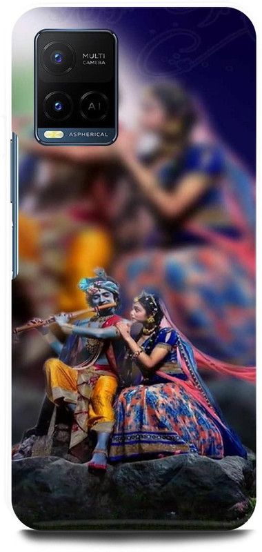 JUGGA Back Cover for Vivo Y33T, V2146, RADHA, KRISHAN, KISHAN, KANHAIYA, JI, TV, SERIAL  (Multicolor, Hard Case, Pack of: 1)