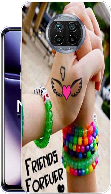 Vascase Back Cover for Mi 10i  (Multicolor, Dual Protection, Silicon, Pack of: 1)
