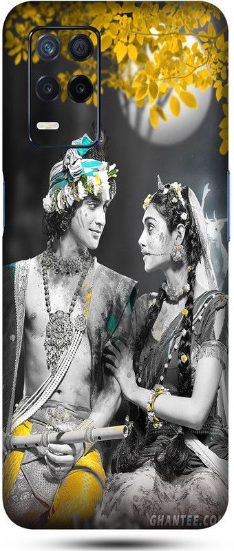 OggyBaba realme narzo 30 Mobile Skin  (Radha Krishna Skin Matte Finish)