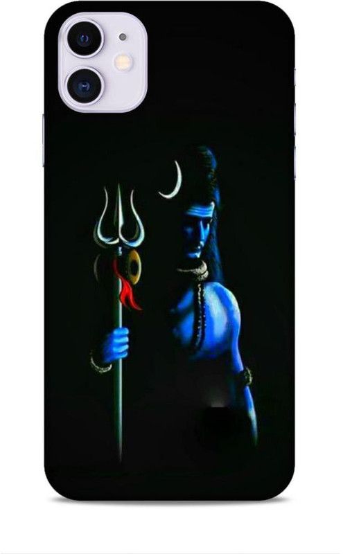 Trinetra Back Cover for Apple iPhone 11 (Mahadev / Mahakal / Shiv)  (Black, Hard Case, Pack of: 1)
