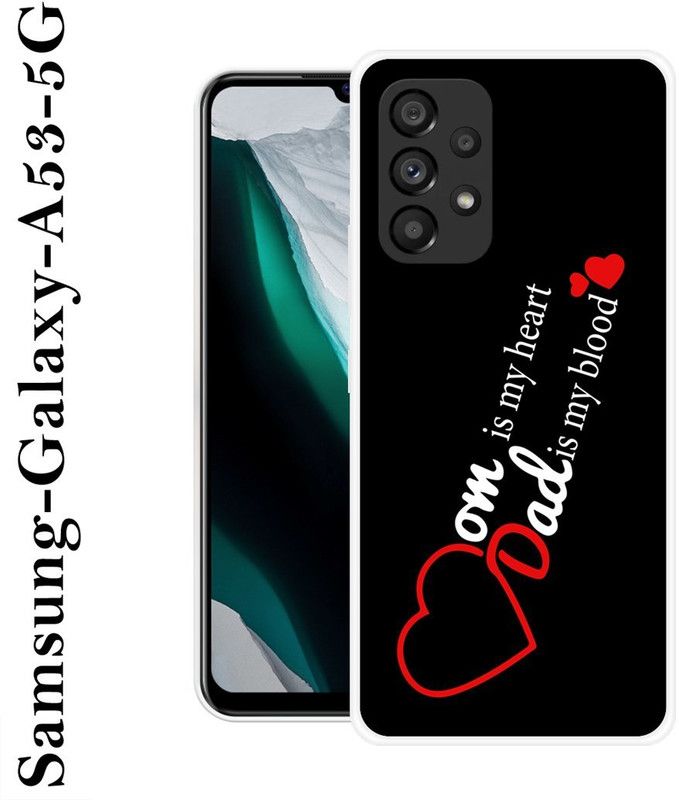 REDFLY Back Cover for Samsung Galaxy A53 5G  (Multicolor, Grip Case, Silicon)
