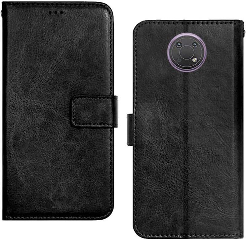 Urban Tech Flip Cover for Nokia G20Flip Case | Magnetic Closure | Shock Proof Wallet Flip Cover  (Black, Magnetic Case, Pack of: 1)