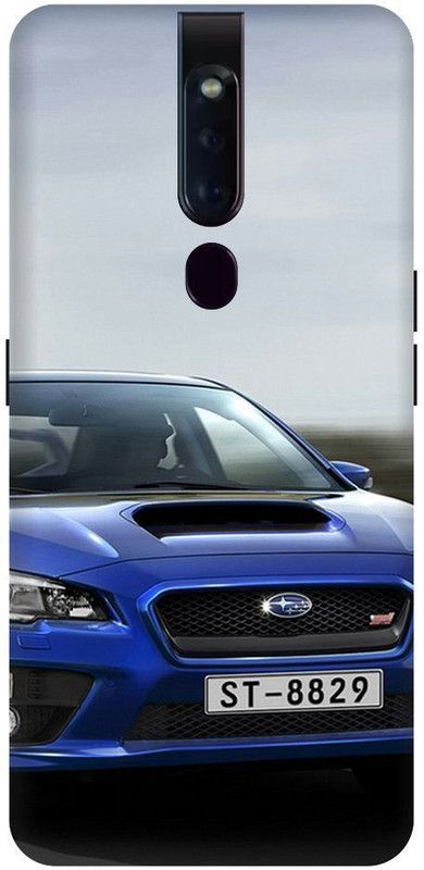 SRIJONI Back Cover for Oppo F11 Pro  (Blue, Pack of: 1)