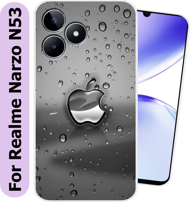 Tokito Back Cover for Realme Narzo N53  (Multicolor, Flexible, Silicon, Pack of: 1)