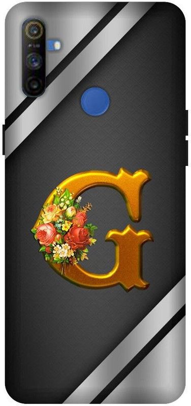 SSMORYA Back Cover for Realme Narzo 20A, G Letter Printed Back Cover  (Multicolor, Hard Case)