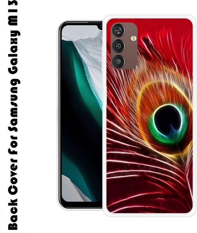 redfly Back Cover for Samsung Galaxy M13 4G  (Multicolor, Grip Case, Silicon, Pack of: 1)