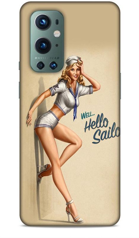 Keviv Back Cover for OnePlus 9 Pro  (Beige, 3D Case, Pack of: 1)