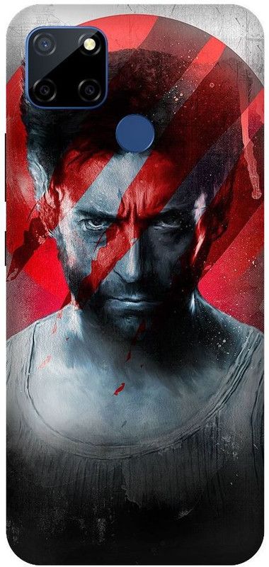 URCHIN Back Cover for Narzo 30A wolverian, xmen, logan, marval, superhero, movie  (Multicolor, Shock Proof, Pack of: 1)