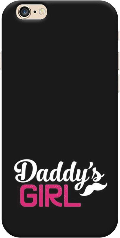 NDCOM Back Cover for IPHONE 6s PLUS Daddys Girl Girly Trendy Printed  (Multicolor, Hard Case, Pack of: 1)