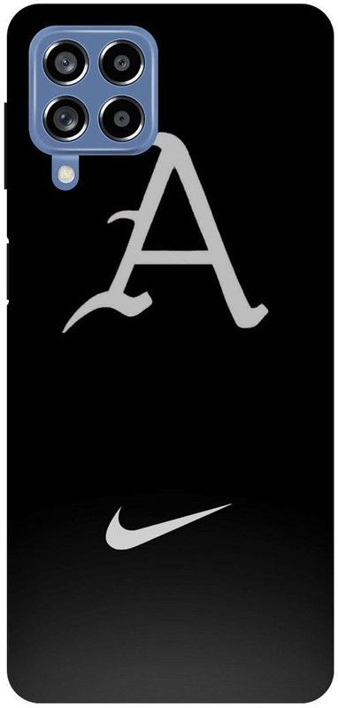 THE NARAYANA COLLECTIONS Back Cover for SAMSUNG GALAXY M53-A,ALPHABET,LIFE,LINE,NAME,NIKE  (Multicolor, Hard Case, Pack of: 1)