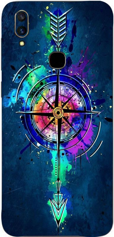 AsSkin Vivo V11, vivo v 11 Mobile Skin  (Ultra Super Color Compass Skin With High Gloss Finish).)