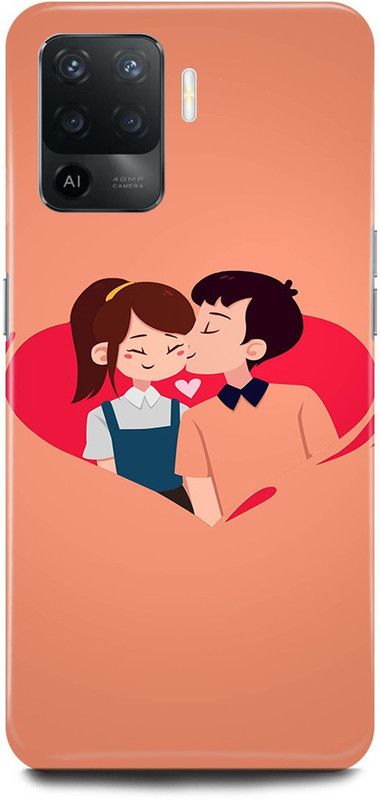 JUGGA Back Cover for Oppo A94, CPH2203, COUPLE, LOVE, VALENTINE, LOVERS, GIRL, BOY  (Multicolor, Hard Case, Pack of: 1)