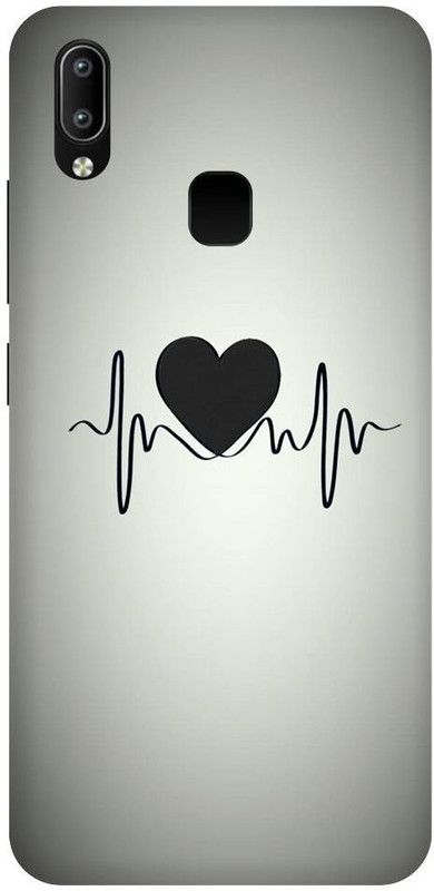 URCHIN Back Cover for Vivo Y91  (Grey, Black, Shock Proof, Pack of: 1)