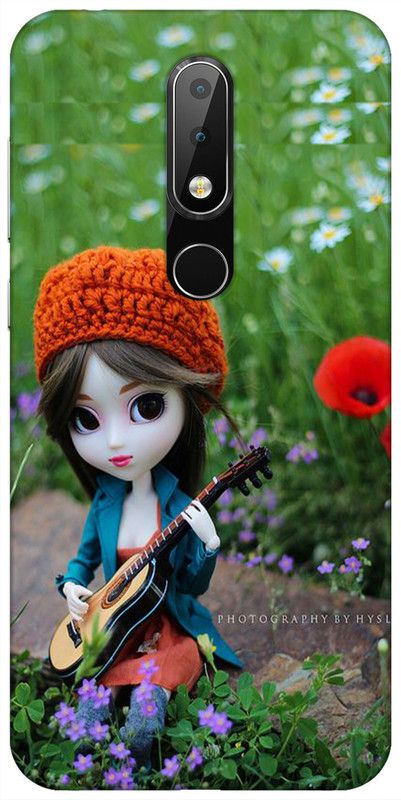 ALPEEDA Back Cover for Nokia 5.1 Plus  (Multicolor, Grip Case, Silicon, Pack of: 1)