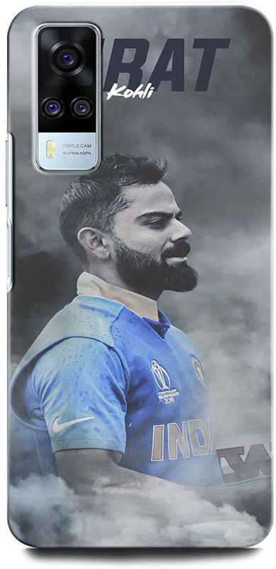 INTELLIZE Back Cover for Vivo Y31 V2036 VIRAT KOHLI, ROHIT SHARMA, INDIAN CRICKETER, BATSMAN  (Multicolor, Hard Case, Pack of: 1)