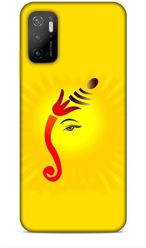 Keviv Back Cover for Poco M3 Pro, Poco M3 Pro 5G, Redmi Note 10T, Mi Redmi Note 10T 5G  (Yellow, 3D Case, Pack of: 1)