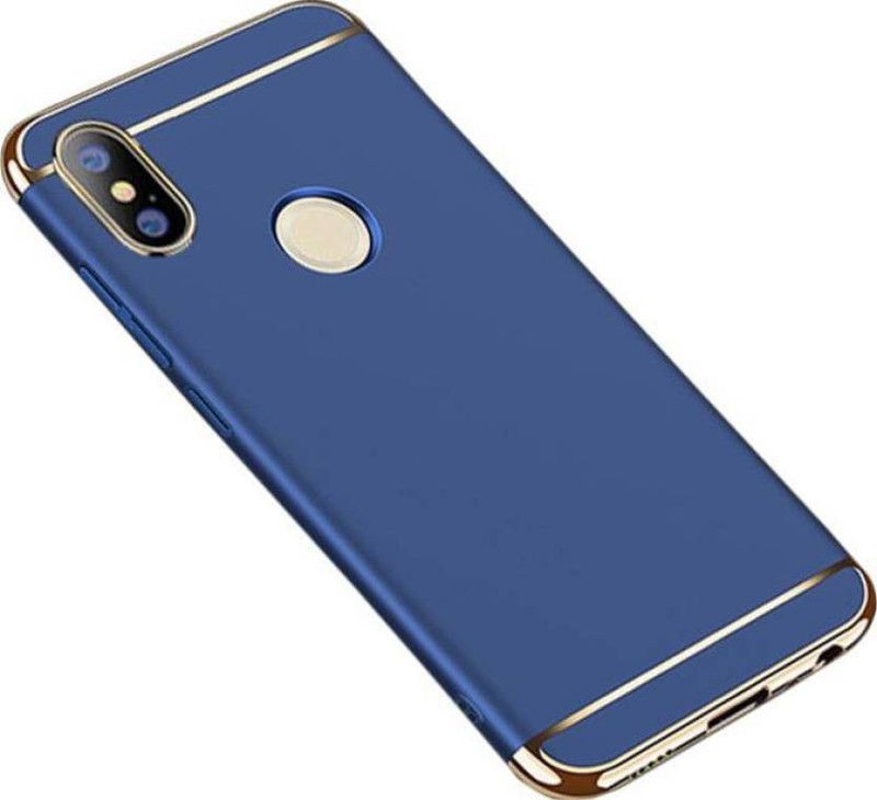AGEIS Back Cover for Mi Redmi Note 6 Pro  (Blue, Pack of: 1)