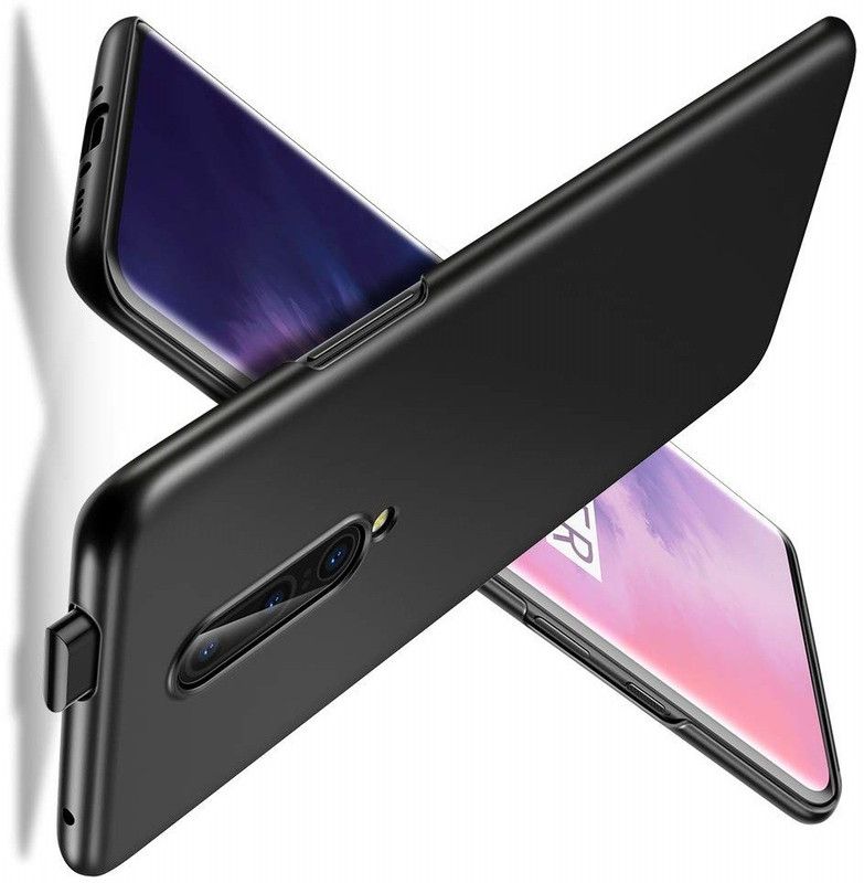 CELLCAMPUS Back Cover for OnePlus 7 Pro, One Plus 7 Pro, 1+7 Pro  (Black, Grip Case, Pack of: 1)