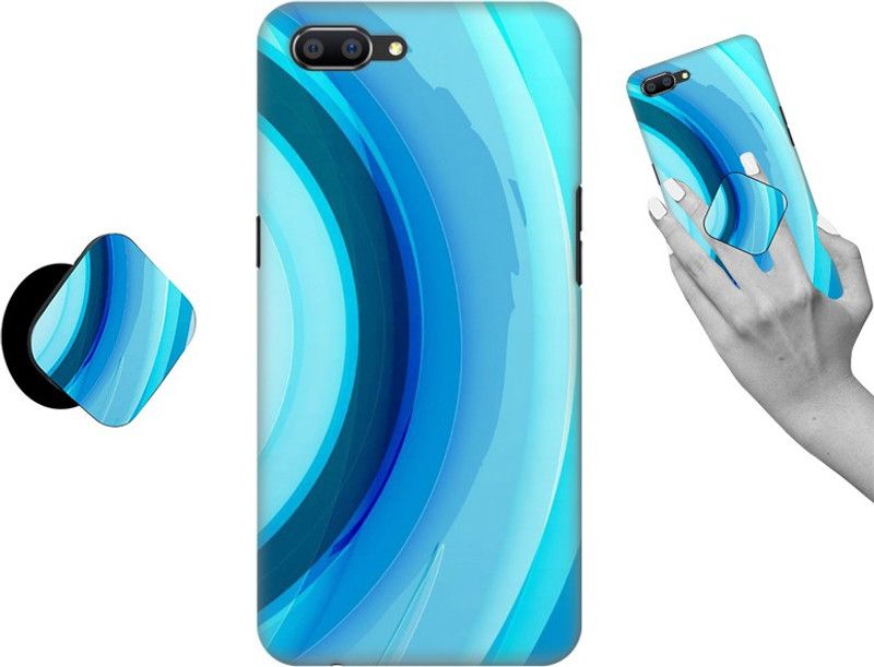 iCopertina Back Cover for Realme C1  (Multicolor, Cases with Holder, Pack of: 1)
