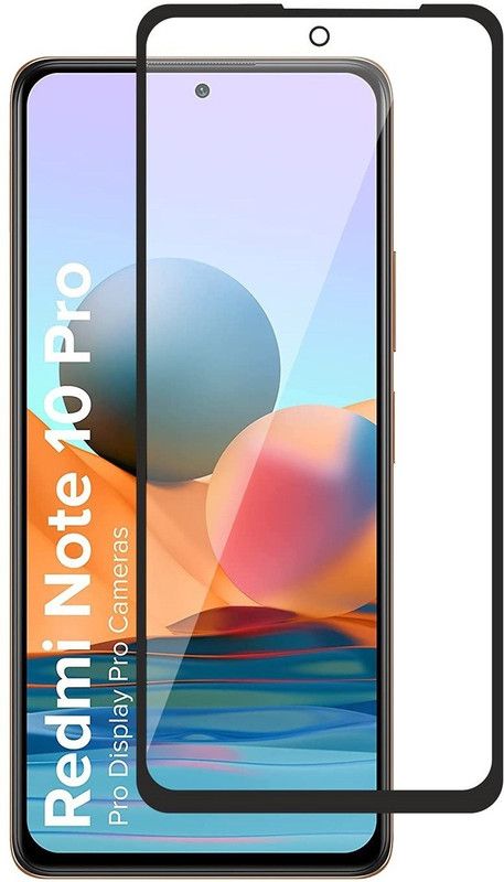 Temperea Edge To Edge Tempered Glass for Redmi Note 10 Pro-  (Pack of 1)