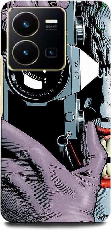GRAFIQE Back Cover for Vivo Y35 V2205 JOKER, BATMAN, HEALTH LEDGER JOKER, DARK KNIGHT, WHY SO SERIOUS  (Multicolor, Shock Proof, Pack of: 1)