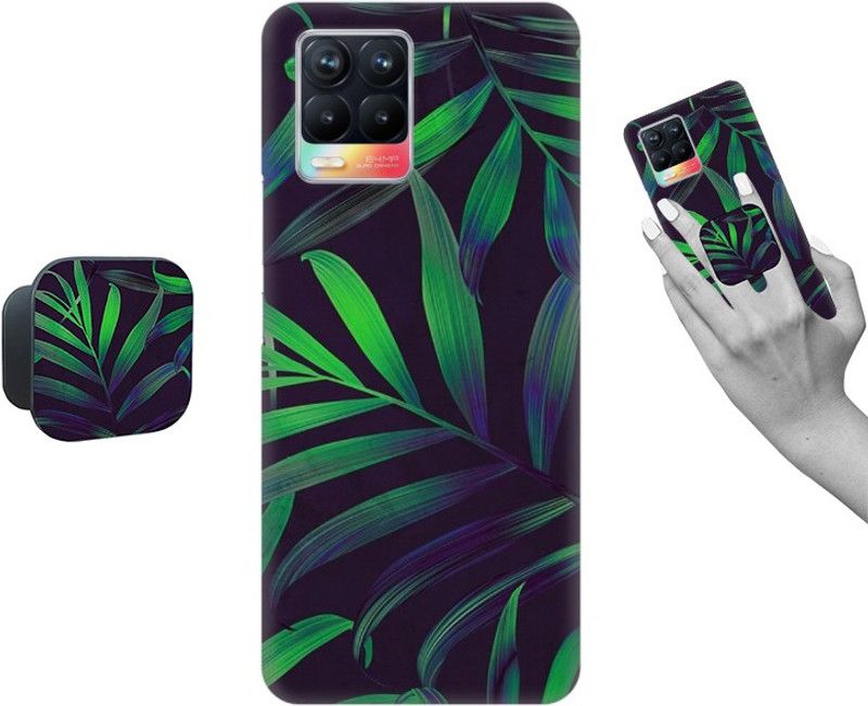 Coberta® Back Cover for Realme 8 PRO  (Multicolor, Cases with Holder, Pack of: 2)