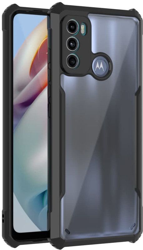 itrusto Back Cover for motorola g 60  (Transparent, 3D Case, Pack of: 1)