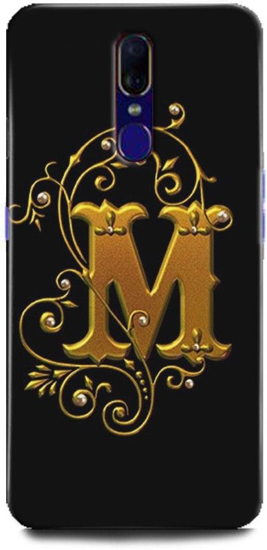 INTELLIZE Back Cover for Oppo A9/CPH1938 M letter,Printed  (Multicolor, Shock Proof, Pack of: 1)