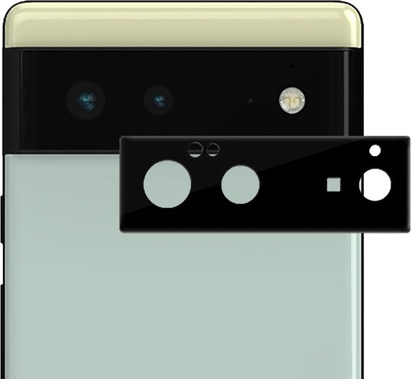 lazzymoby Camera Lens Protector for Google Pixel 6 5G [LMCG3D-GL01BK]  (Pack of 1)