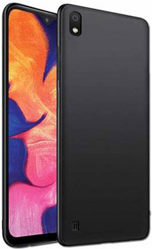 Stunny Back Cover for Samsung Galaxy A10  (Black, Grip Case, Pack of: 1)