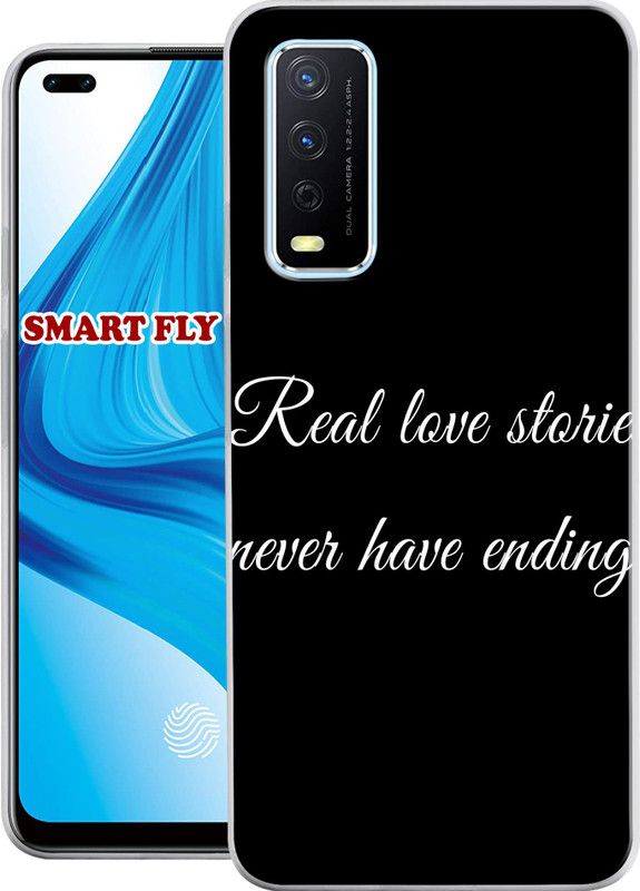 Smart Fly Back Cover for Vivo Y20a  (Multicolor, Grip Case, Silicon, Pack of: 1)