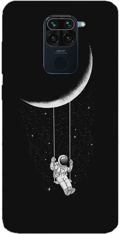 METOO Back Cover for REDMI NOTE 9, Nasa Flying Design Print Back Cover Print : 100  (Multicolor, Dual Protection, Silicon, Pack of: 1)