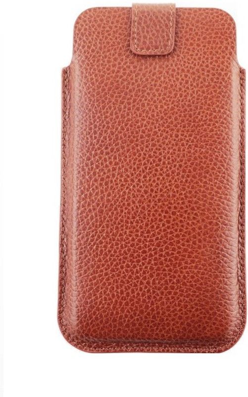 realtech Pouch for Poco M4 Pro 5G / Redmi 10 / Redmi 10C / Redmi Note 10 Lite  (Brown, Dual Protection, Pack of: 1)