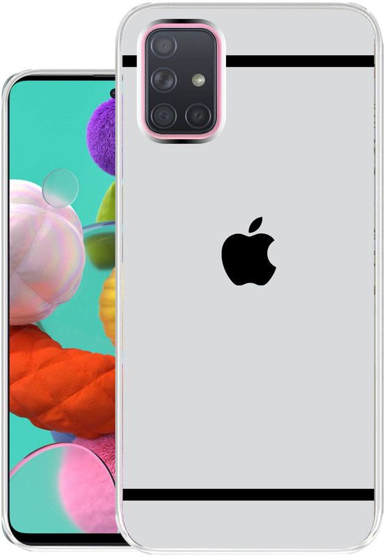 Case Club Back Cover for Samsung Galaxy A71  (Silver, Grip Case, Silicon, Pack of: 1)