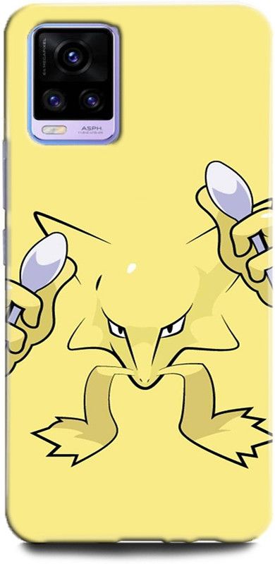 Afterglow Back Cover for Vivo V20 pro POKEMON KADABRA, ANIME, KADABRA, POKEMON  (Multicolor, Shock Proof, Pack of: 1)