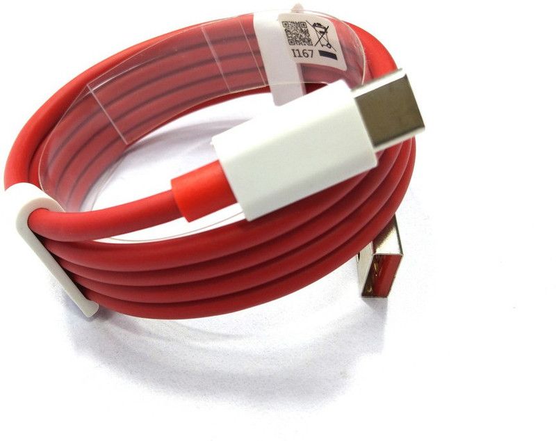 AYUVEDA USB Type C Cable 6.5 A 1.00159999999998 m Copper Braiding Compatible with 18W 27W 33W USB TYPE C CHARGING MOBILES, White, One Cable  (Compatible with Charging type c data cable Original Like Charger Qualcomm QC 3.0, Red, One Cable)