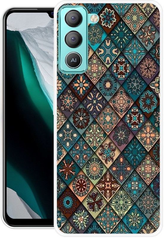 Krtagy Back Cover for Tecno Pop 5 pro, Tecno Pop 5 Lite  (Multicolor, Dual Protection, Silicon, Pack of: 129)