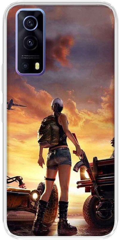 SWAGMYCASE Back Cover for iQOO Z3  (Multicolor, Silicon, Pack of: 1)